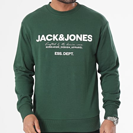 Jack And Jones - Felpa girocollo verde