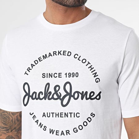 Jack And Jones - Maglietta forestale bianca