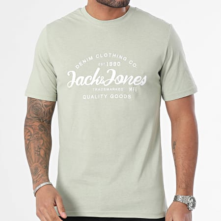 Jack And Jones - Tee Shirt Forest Vert Clair
