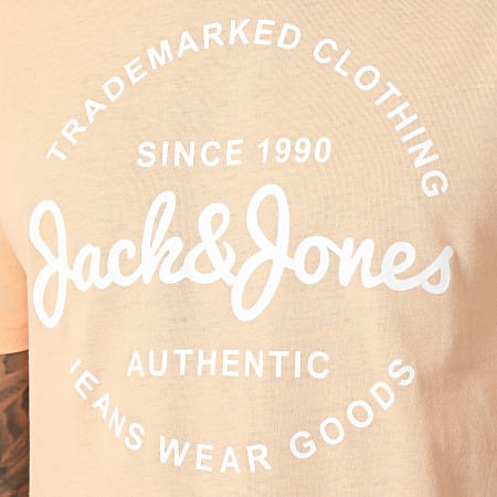 Jack And Jones - Maglietta arancione foresta