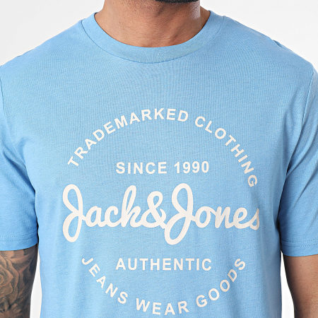 Jack And Jones - Maglietta Blu Foresta