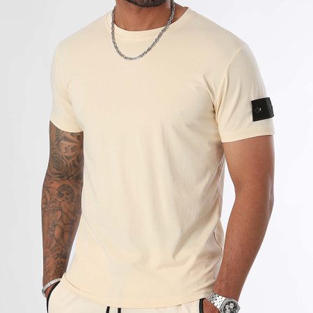 LBO - Ensemble Tee Shirt Et Short jogging 0169 Beige