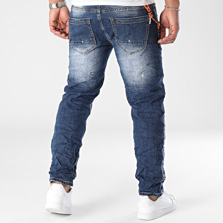 MTX - Jeans in denim blu