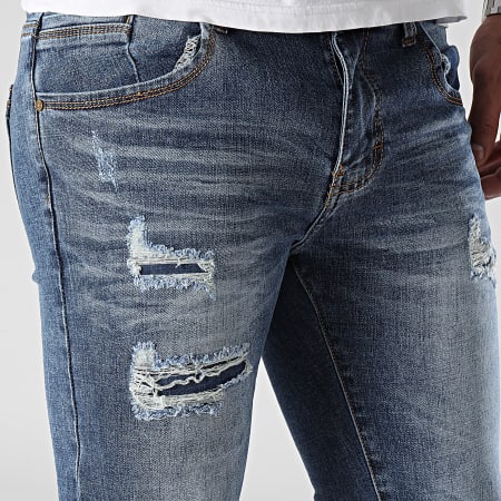 MTX - Jeans blu in denim dal taglio regolare