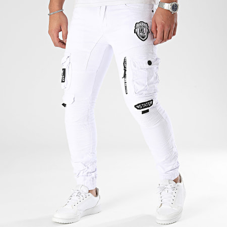 MTX - Jogger Pant Slim Jeans Bianco