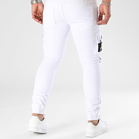 MTX - Jogger Pant Slim Jeans Blanco