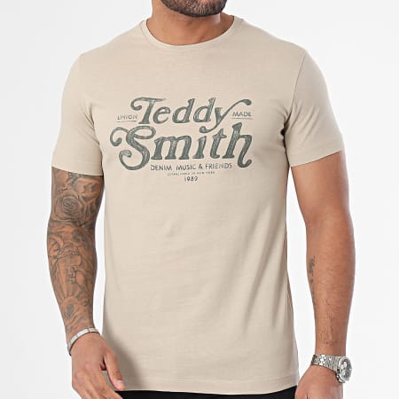 Teddy Smith - Maglietta 11016809D Beige