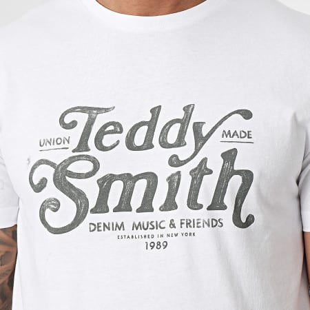 Teddy Smith - Tee Shirt 11016809D Blanc
