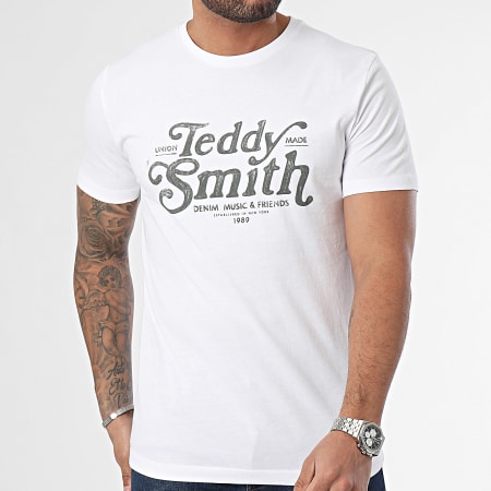 Teddy Smith - Tee Shirt 11016809D Blanc