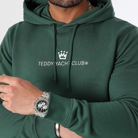 Teddy Yacht Club - Half Street Couture Hoodie Flesgroen