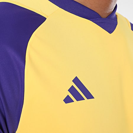 Adidas Sportswear - Maglia da calcio Real IQ0547 Giallo Viola