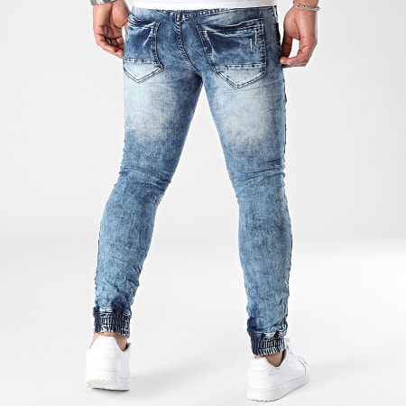 MTX - Jogger Pant Slim Jeans Blu Denim