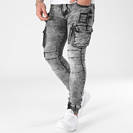 MTX - Jogger Pant Slim Jeans Gris