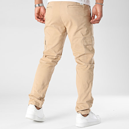 Pepe Jeans - Pantaloni cargo slim PM211641 Beige