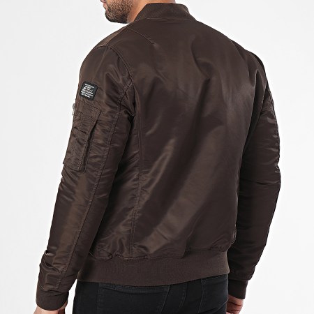 Schott NYC - Giacca bomber Airforcers marrone