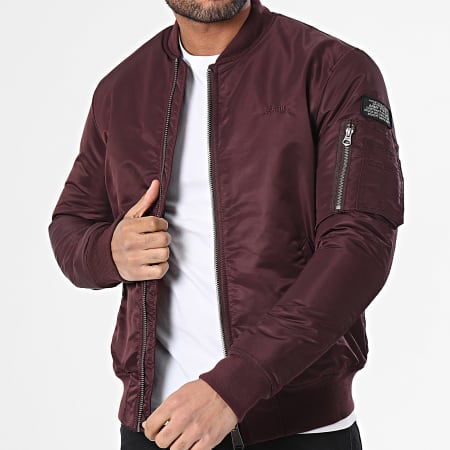 Schott NYC - Giacca bomber Airforcers Bordeaux