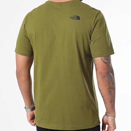 The North Face - Camiseta Easy A87N5 Caqui Verde