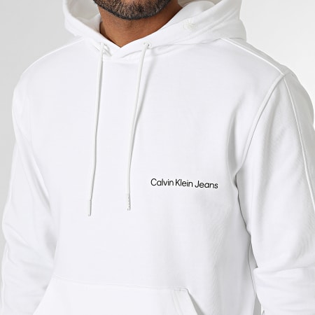 Calvin Klein - Sweat Capuche 4620 Blanc