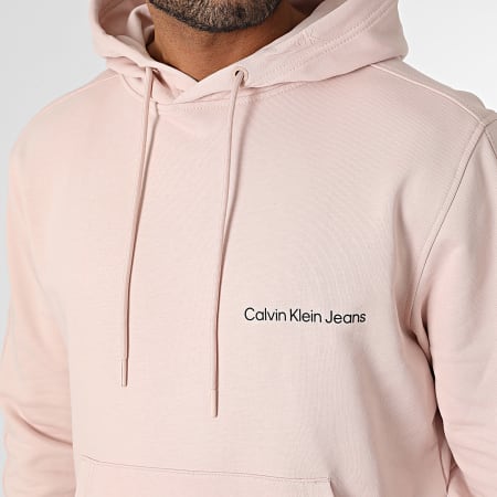 Calvin Klein - Sweat Capuche 4620 Rose Clair