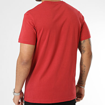 Calvin Klein - Tee Shirt Col Rond 5268 Rouge Bordeaux