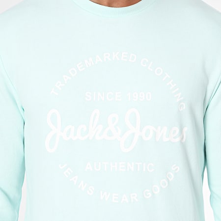 Jack And Jones - Sudadera de cuello redondo Forest Turquoise