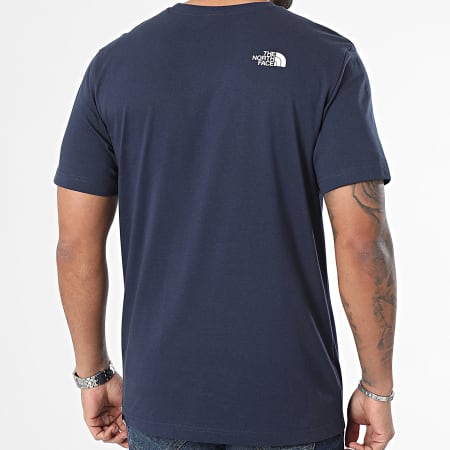 The North Face - Tee Shirt Simple Dome A87NG Bleu Marine