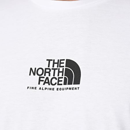 The North Face - Tee Shirt Fine Alpine Equipment A87U3 Bianco