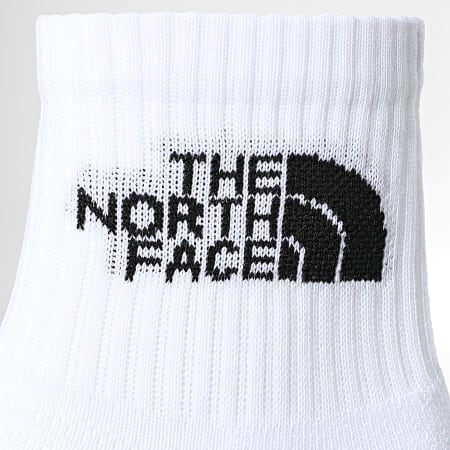 The North Face - Calcetines Multi Sport Cush 3 Pares A882G Blanco