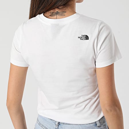The North Face - Tee Shirt Femme Simple Dome A87NH Blanc