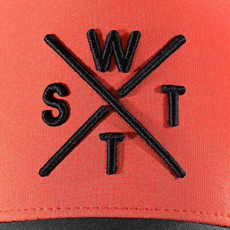 Watts - Orange Green Khaki Black Trucker Tribe Cap