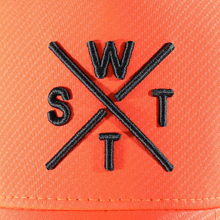 Watts - Gorra Trucker Tribe Naranja Gris