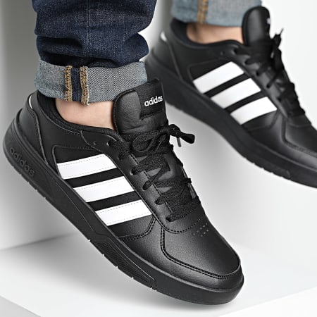 Adidas Sportswear - Baskets CourtBeat ID9660 Core Black Footwear White