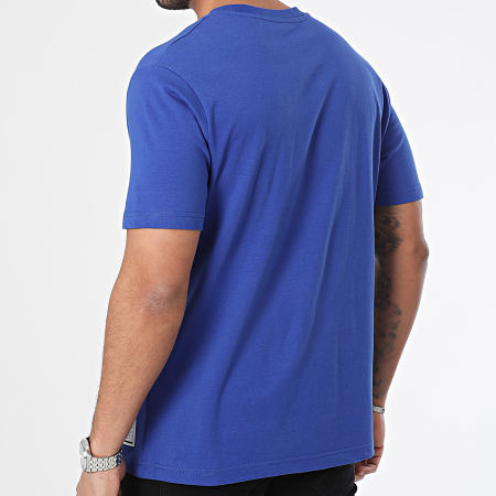 Classic Series - Camiseta Oversize Large Oxford Azul Real Blanco
