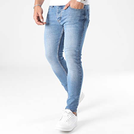 Classic Series - Jeans skinny in denim blu