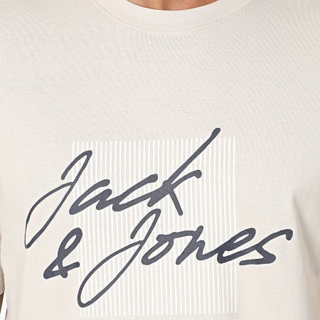 Jack And Jones - Tee Shirt Zuri Beige