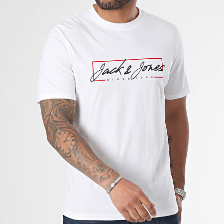 Jack And Jones - Zuri Tee Shirt Bianco