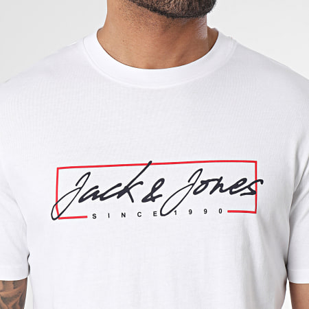 Jack And Jones - Tee Shirt Zuri Blanc