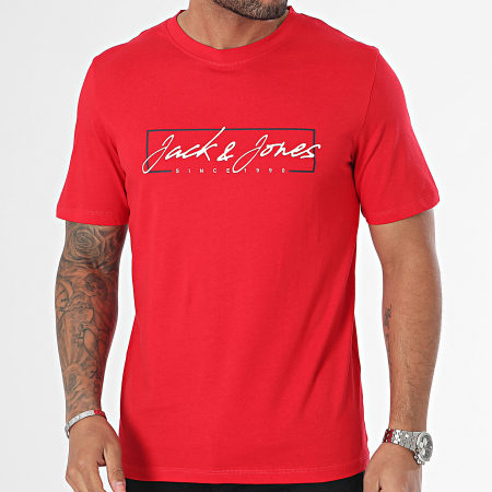 Jack And Jones - Camiseta Zuri Roja