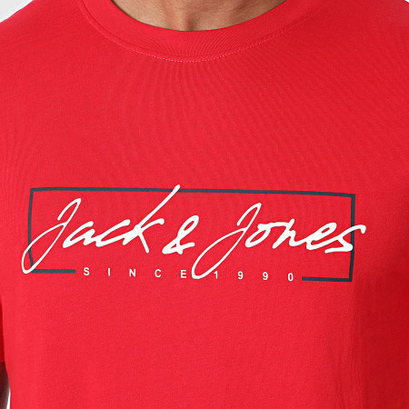 Jack And Jones - Zuri Tee Shirt Rosso