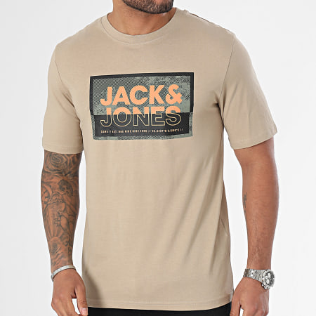 Jack And Jones - Tee Shirt Logan Beige