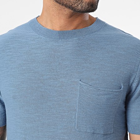 Produkt - Tee Shirt Poche Sebastian Bleu