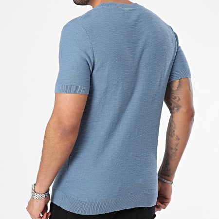 Produkt - Sebastian Camiseta de bolsillo azul