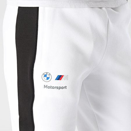 Puma - BMW MMS MT7 Pantaloni da jogging 624140 Bianco