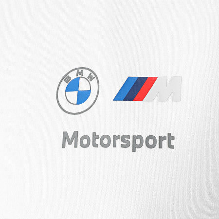 Puma - BMW Motorsport MT7 Giacca con zip 624139 Bianco