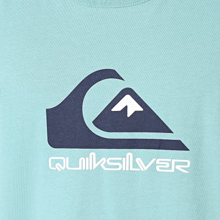 Quiksilver - Camiseta de tirantes Comp Logo EQYZT07661 Turquesa