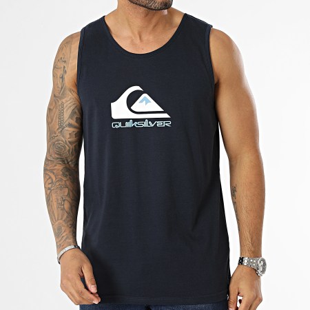Quiksilver - Camiseta sin mangas Comp Logo EQYZT07661 Azul marino