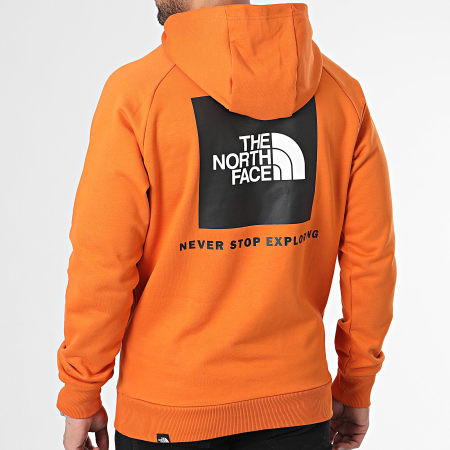 The North Face - Redbox Felpa con cappuccio A2ZWU Arancione