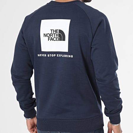The north discount face felpa blu