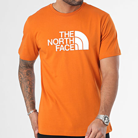 The North Face - Camiseta Easy A87N5 Naranja