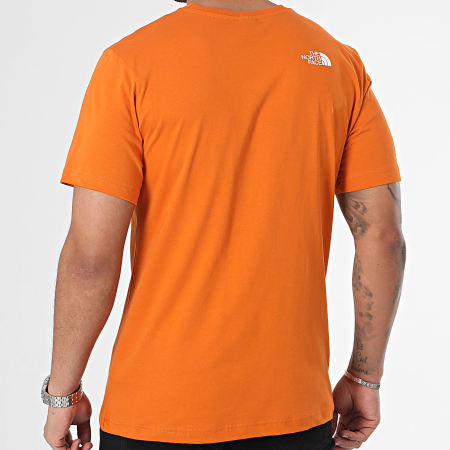 The North Face - Tee Shirt Easy A87N5 Orange